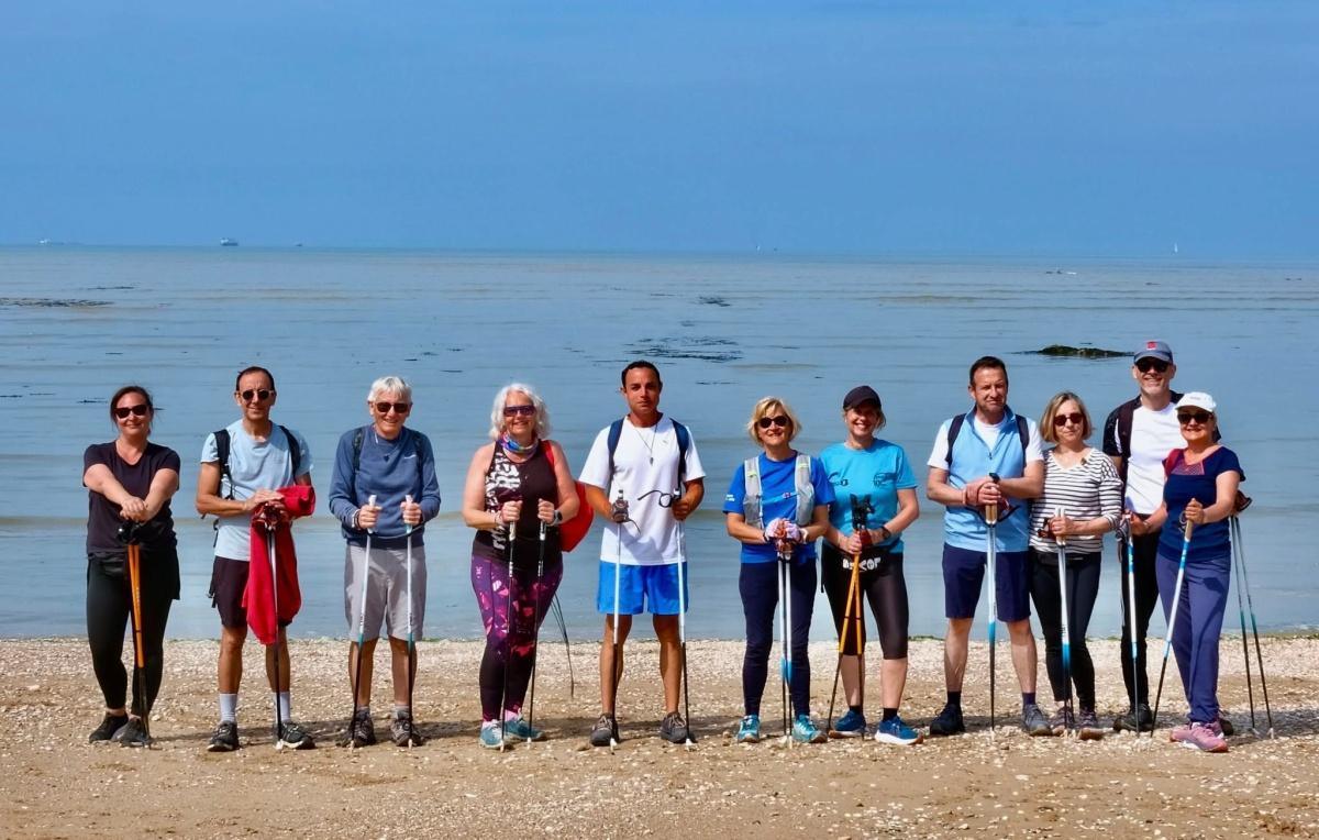 Marche Nordique Forme Estivale à la Plage d'Aytré