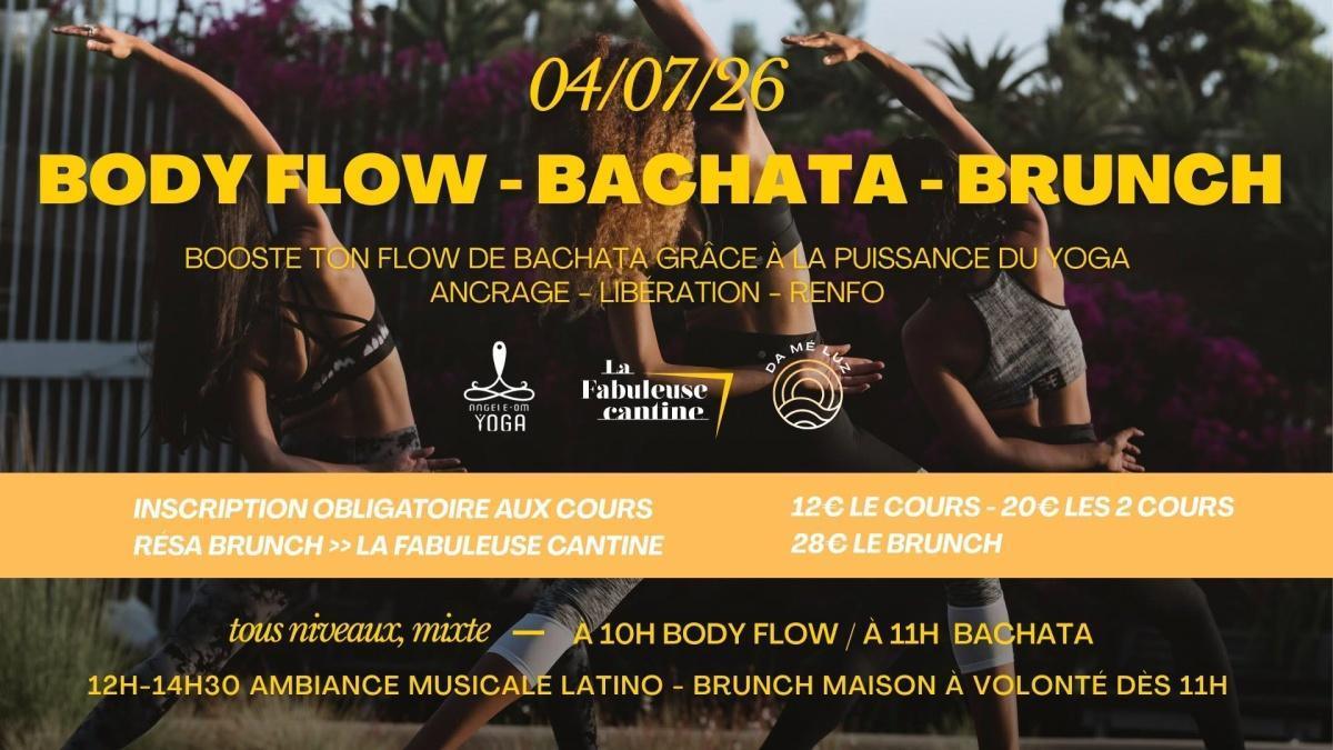 ⭐️ Ateliers Body Flow, Bachata et Brunch à La Fabuleuse Cantine ⭐️ Ateliers Body Flow, Bachata et Brunch à La Fabuleuse Cantine