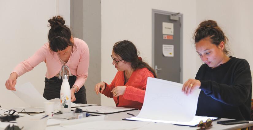 Atelier d'initiation au cinéma d'animation à l'École d'Or