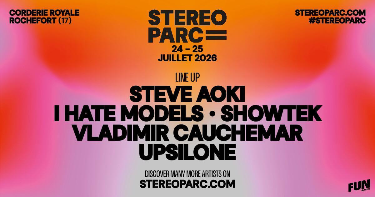 Stereoparc Festival à la Corderie Royale Stereoparc Festival à la Corderie Royale