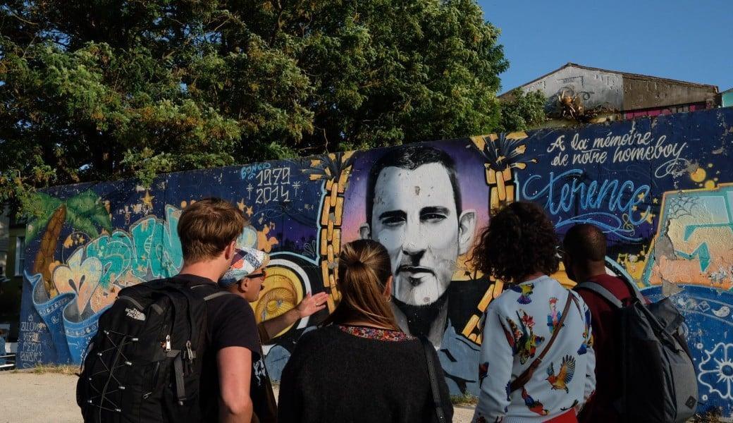 Streetart Balade de Marguerite au Quai du Gabut