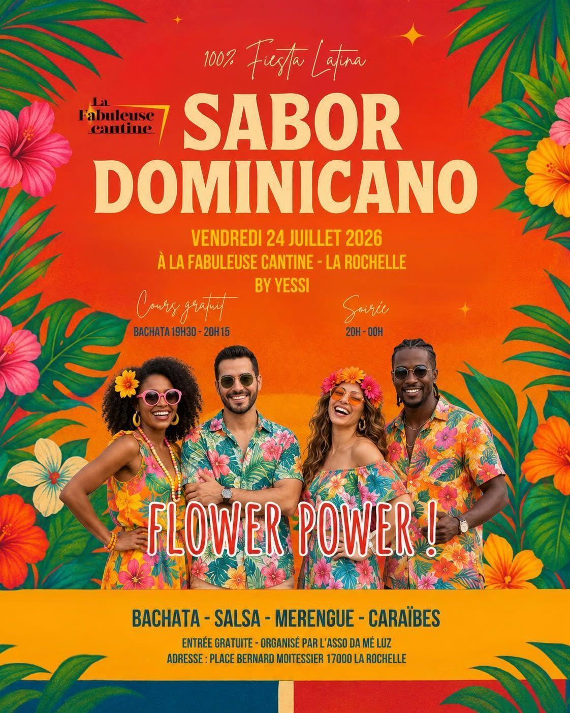 100% Fiesta Latina Sabor Dominicano à La Fabuleuse Cantine