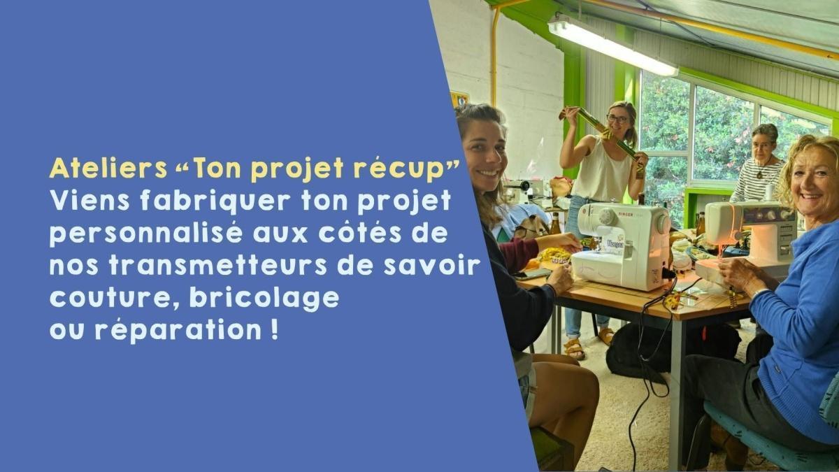 Ateliers Ramène ton Projet Récup aux Héritiers de la Récup Ateliers Ramène ton Projet Récup aux Héritiers de la Récup