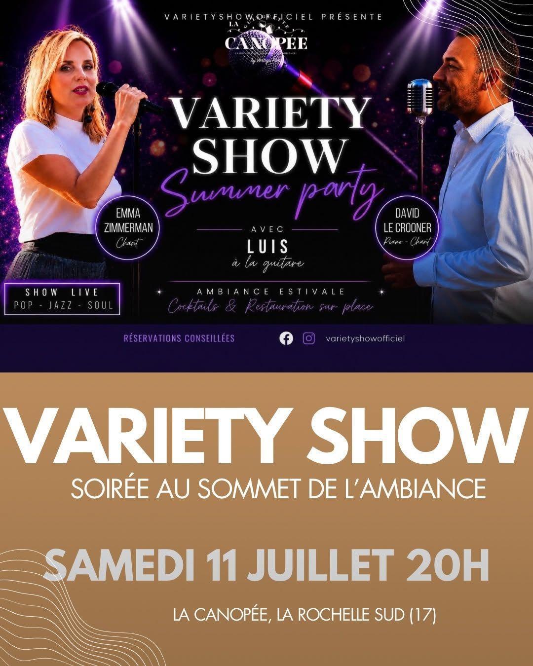 Concert Variety Show à La Canopée Concert Variety Show à La Canopée