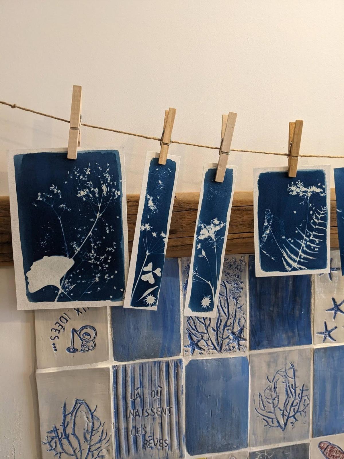 Expérimentez le cyanotype, un ancien procédé photographique aux Ateliées Expérimentez le cyanotype, un ancien procédé photographique aux Ateliées
