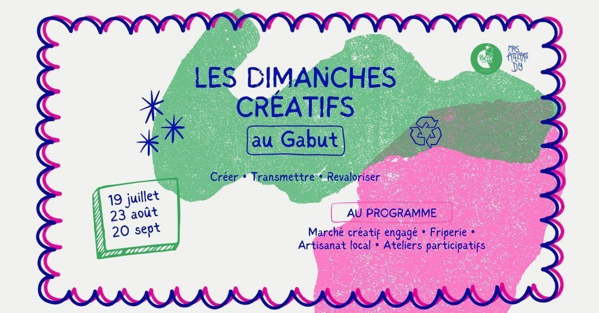 Les Dimanches Créatifs à La Belle du Gabut