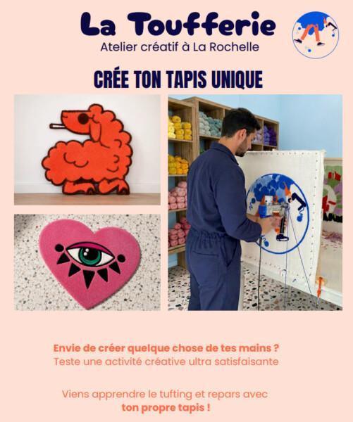 Atelier de Tufting aux Cabanes Urbaines
