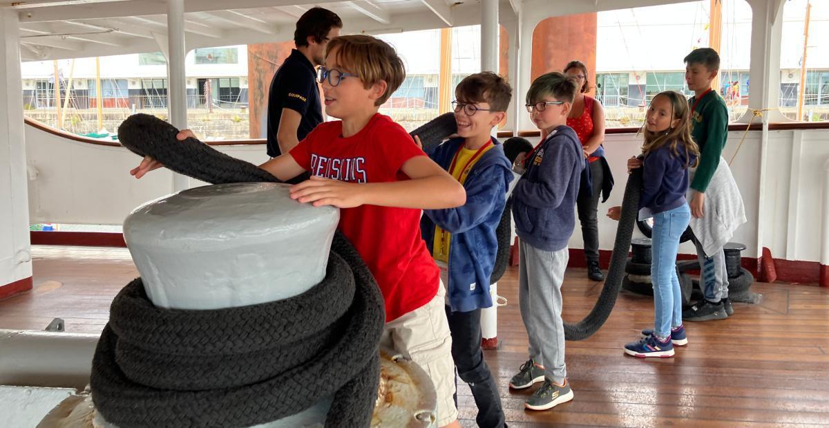 Atelier « Tribord bâbord » au Musée Maritime de La Rochelle