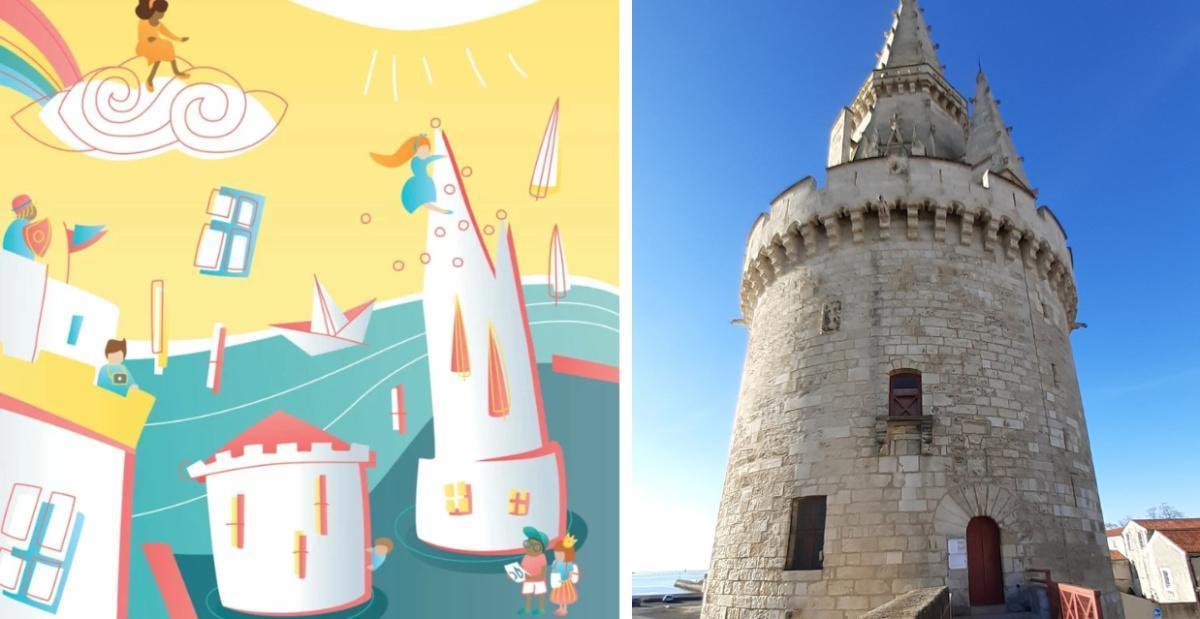 Visite « Quand j'étais petit, je croyais… » aux Tours de La Rochelle