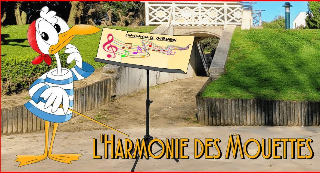 Concert de l’Harmonie des Mouettes au Théâtre de verdure du parc municipal