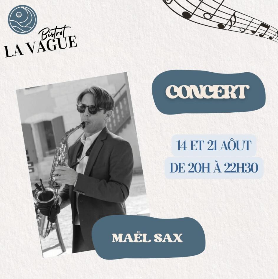 Concert de Maël Sax à La Vague Concert de Maël Sax à La Vague