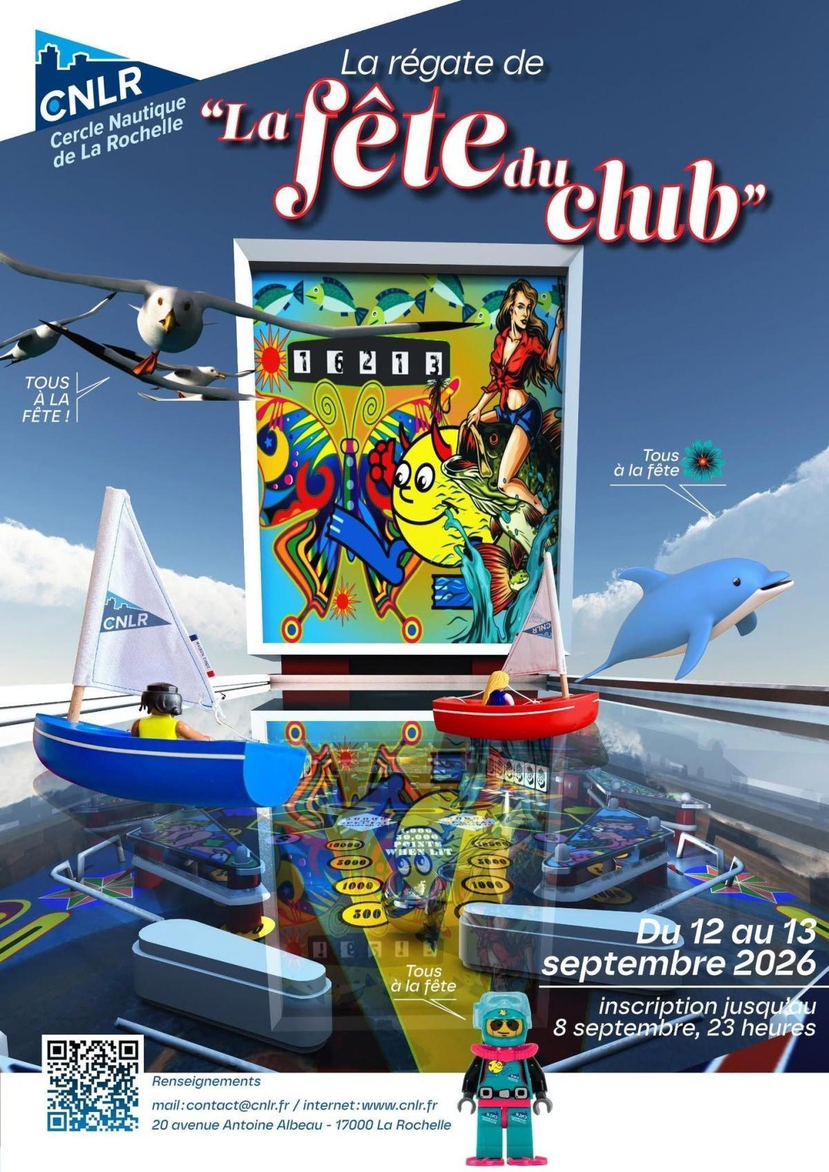Régate Fête du Club au Cercle Nautique de La Rochelle