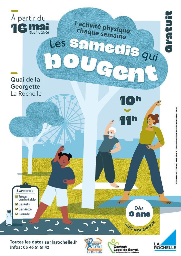 Les samedis qui bougent au quai de la Georgette