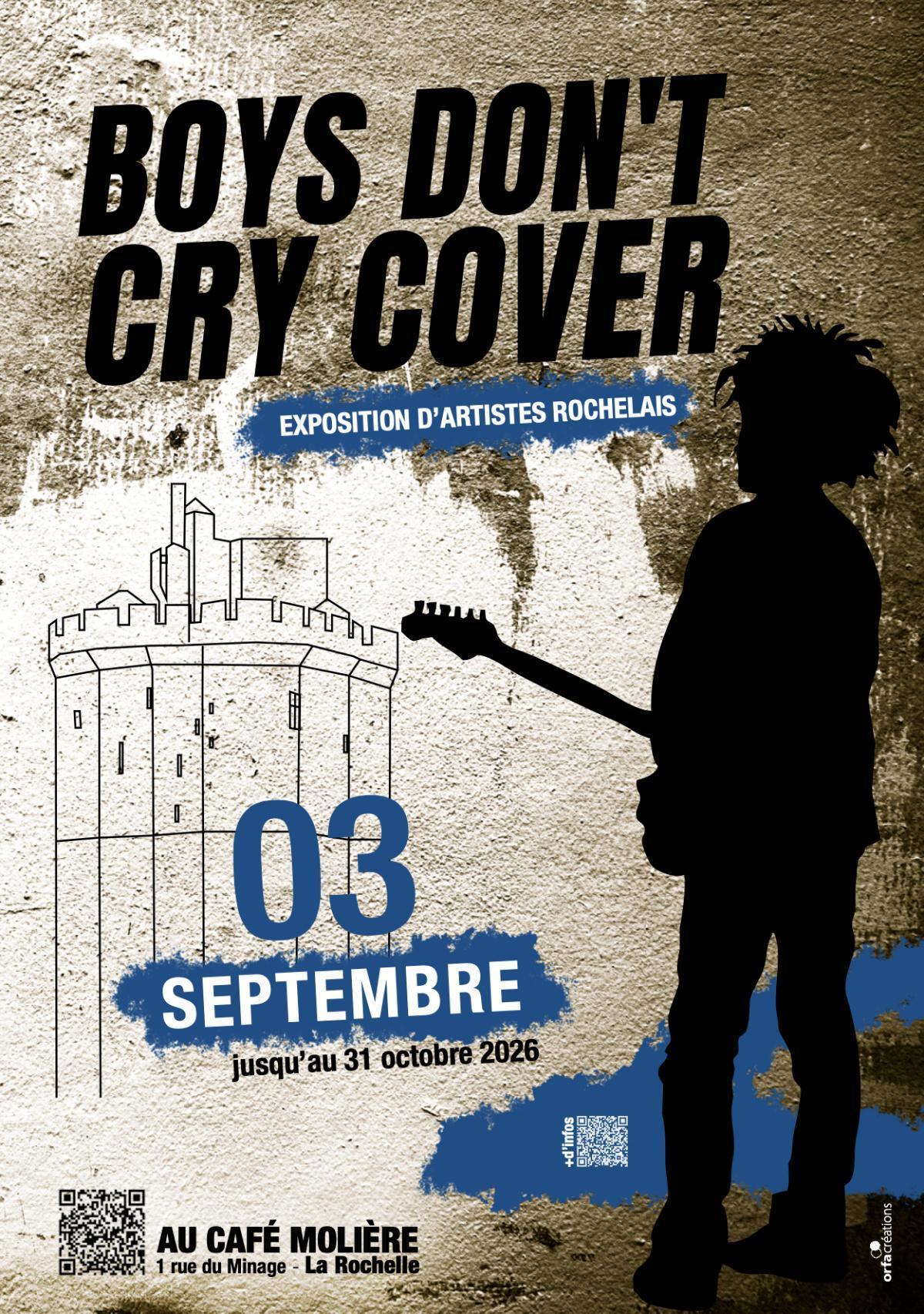 ⭐ Exposition Boys Don't Cry Cover au Café Molière