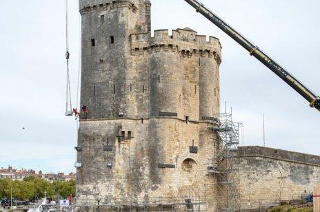 Présentation du chantier de la tour Saint-Nicolas Présentation du chantier de la tour Saint-Nicolas