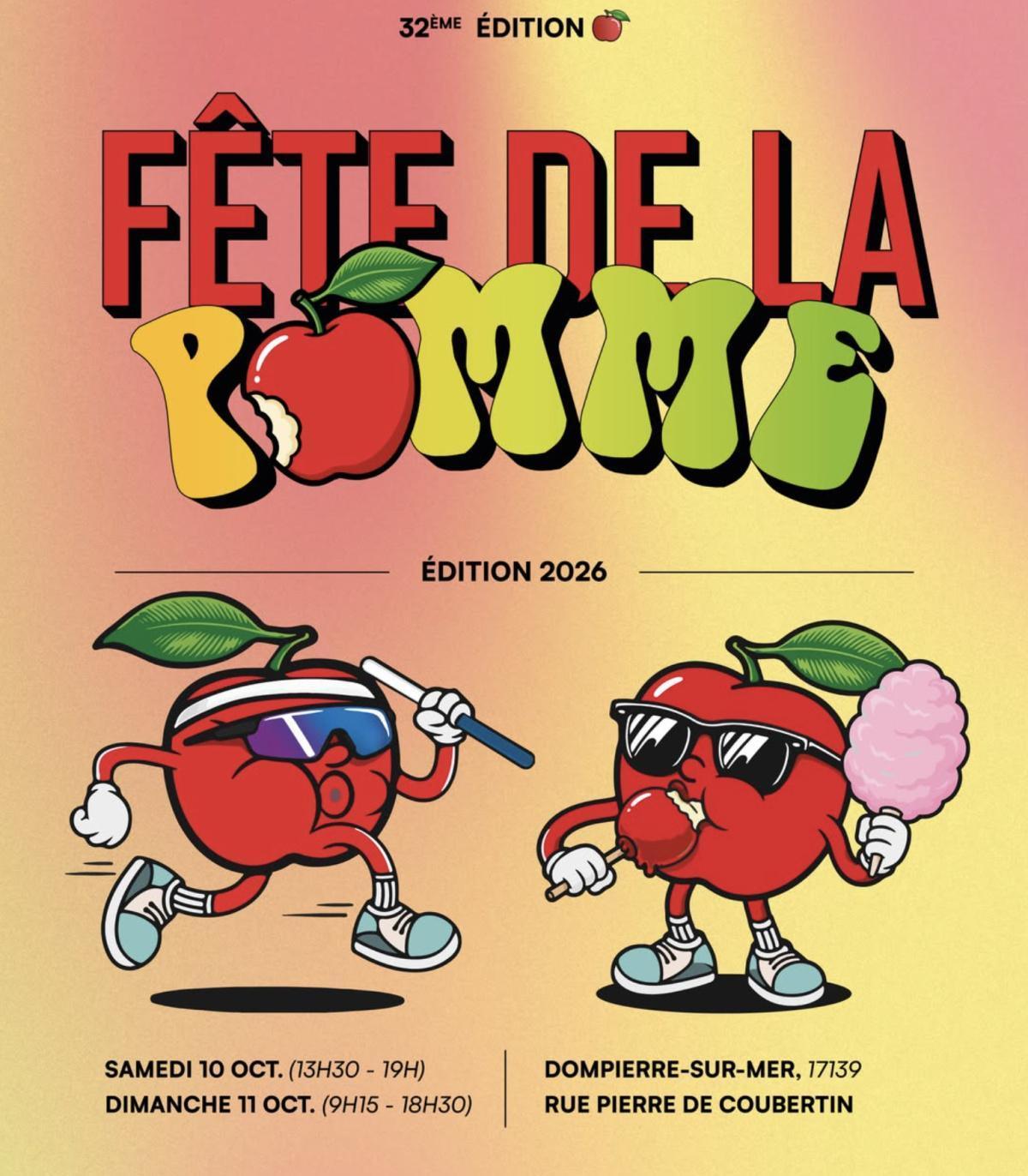 ⭐ La Fête de la Pomme à Dompierre-sur-Mer