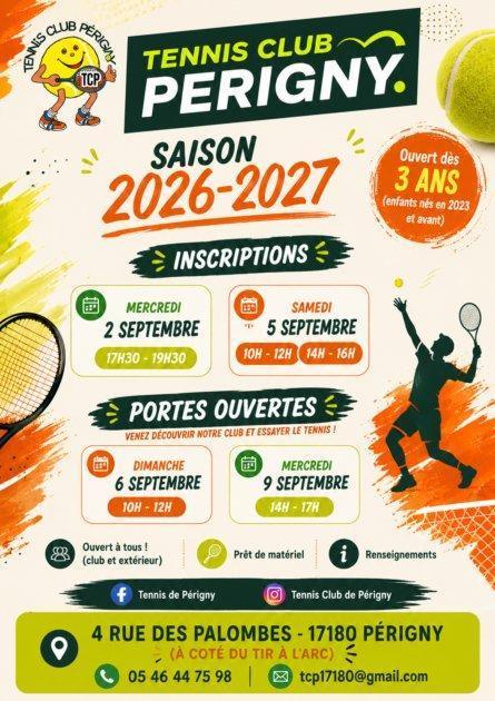 Portes ouvertes du Tennis Club de Périgny Portes ouvertes du Tennis Club de Périgny