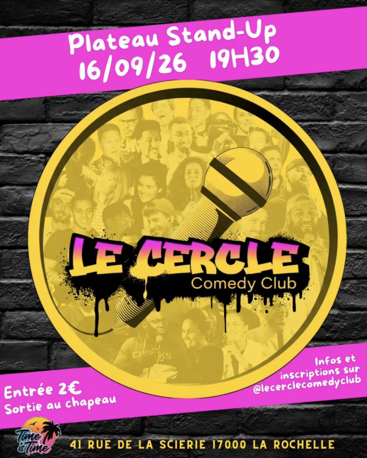 ⭐ Plateau Stand-Up au Time is Time
