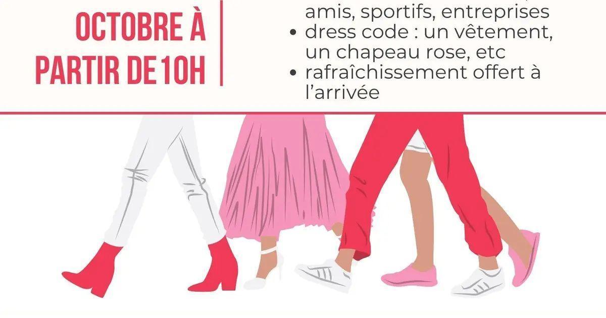 Marche solidaire pour Octobre Rose à L'Houmeau Marche solidaire pour Octobre Rose à L'Houmeau