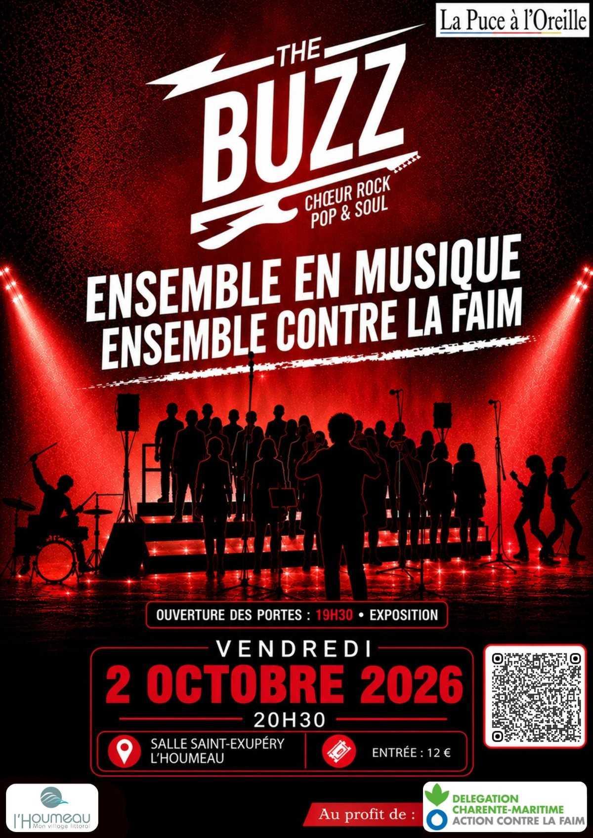 ⭐ Concert solidaire The Buzz à la Salle Saint-Exupéry