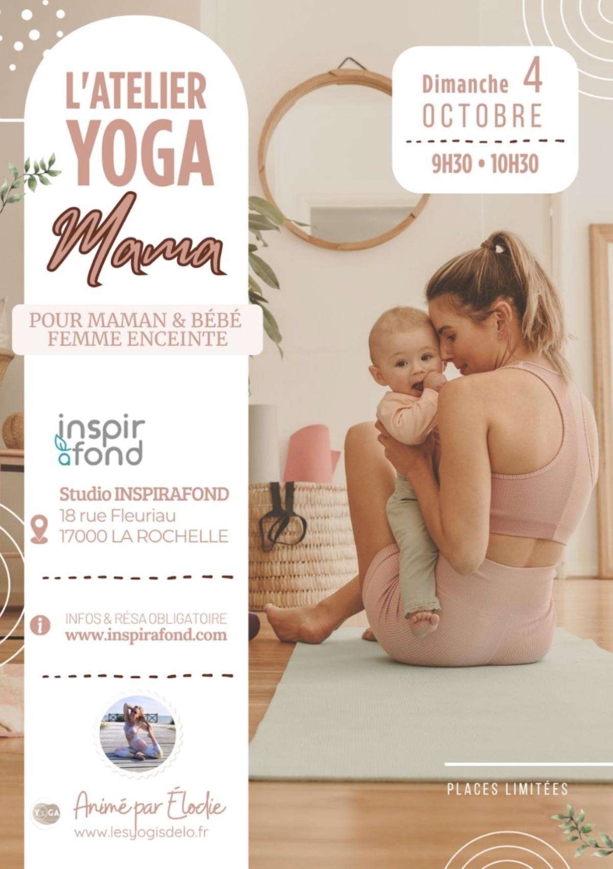 Atelier Yoga Mama au studio Inspirafond