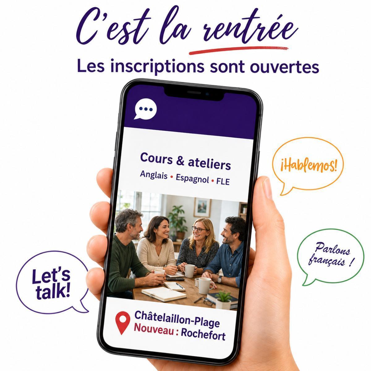⭐ Rentrée d'anglais au Centre culturel de Beauséjour