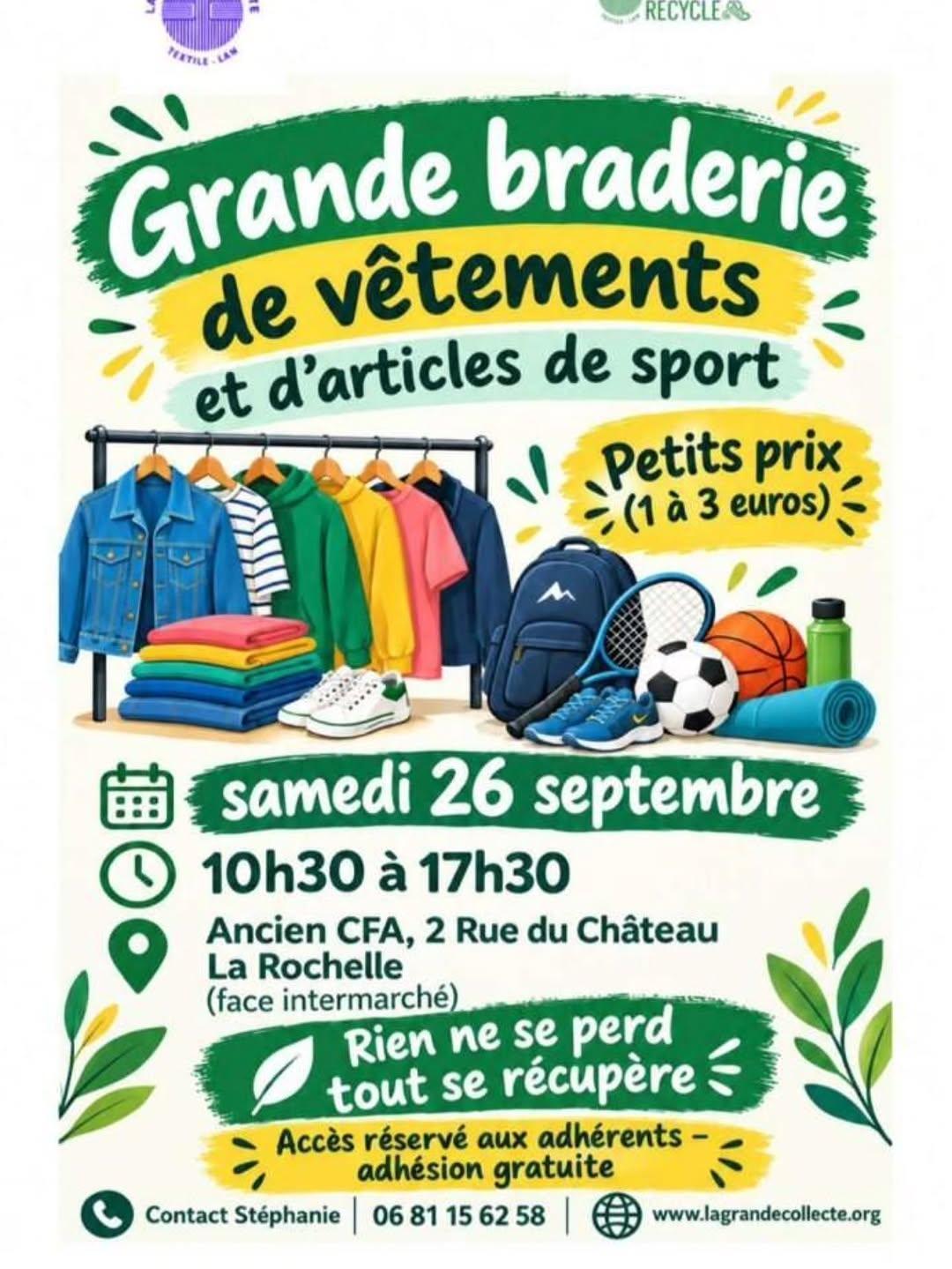 Braderie Fripes et Équipement sport chez Sport Recycle Braderie Fripes et Équipement sport chez Sport Recycle