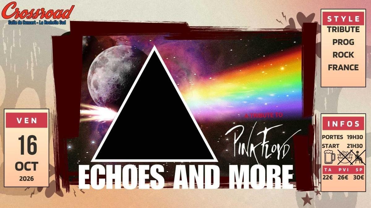 Echoes and More, tribute to Pink Floyd, au Crossroad d'Angoulins Echoes and More, tribute to Pink Floyd, au Crossroad d'Angoulins