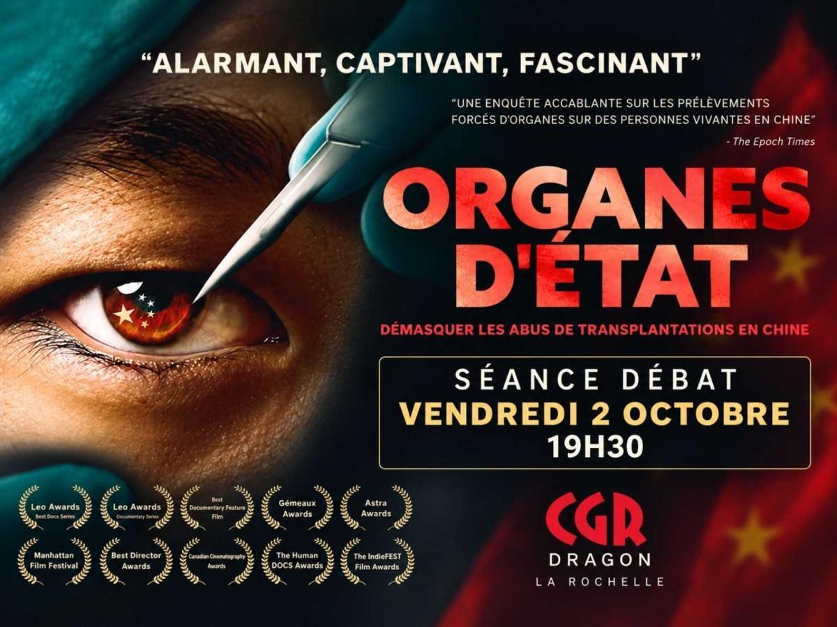 Organes d'État, projection-débat au CGR Dragon Organes d'État, projection-débat au CGR Dragon