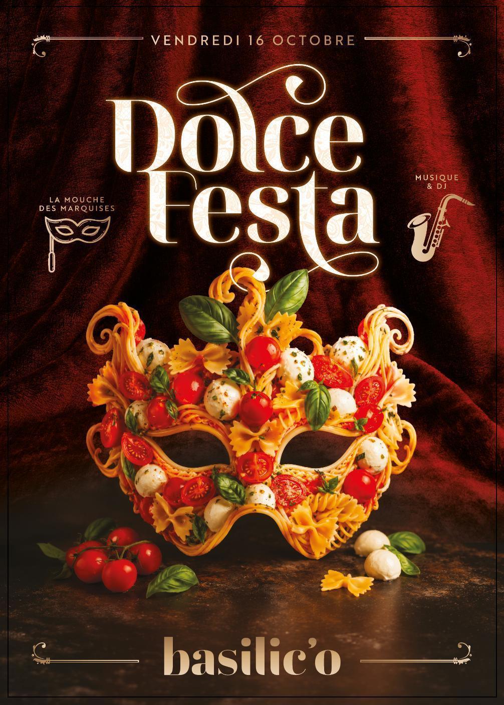 ⭐ Soirée Carnaval de Venise chez Basilic'o
