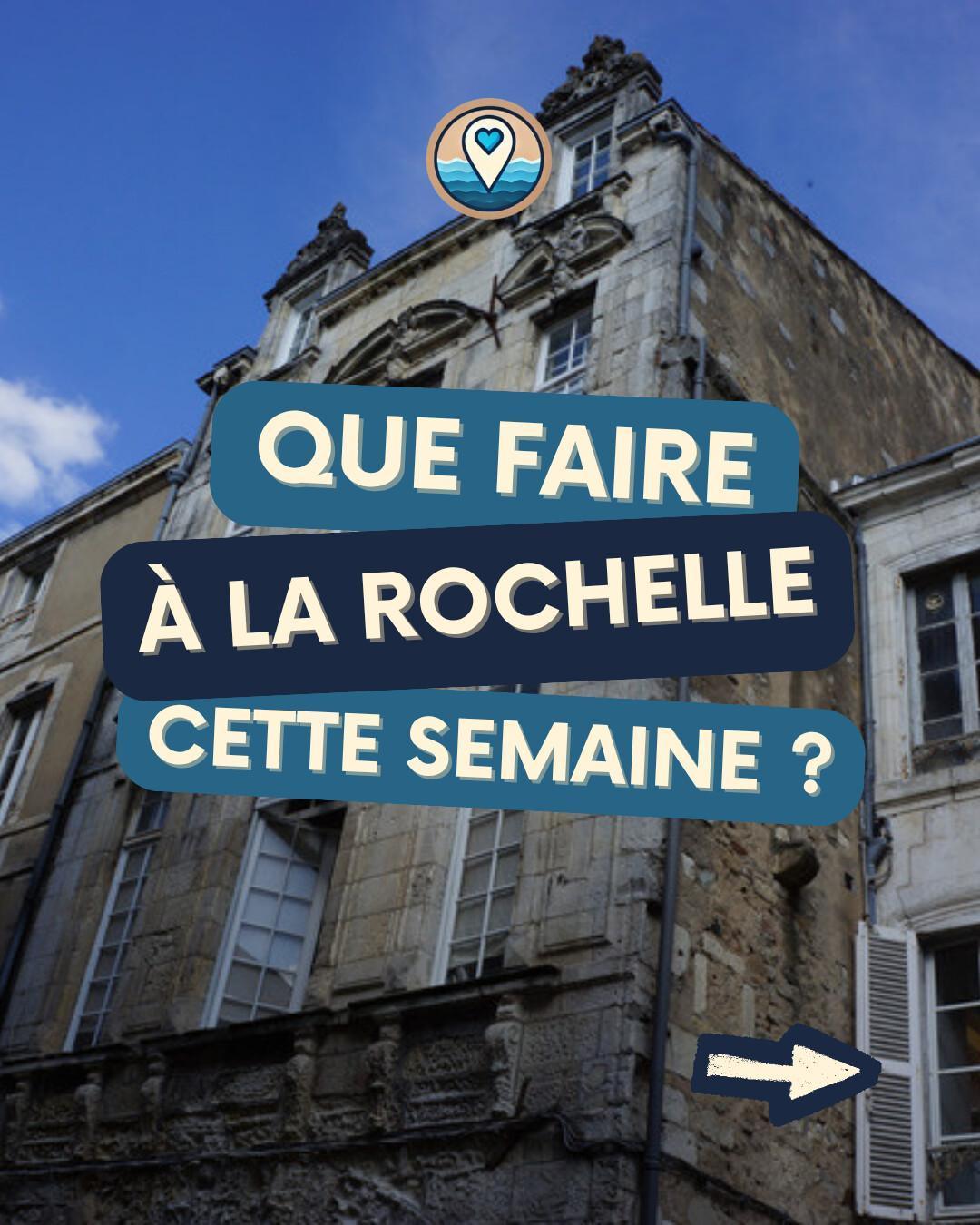 Que faire à La Rochelle cette semaine ? Notre sélection du mardi 29 septembre au dimanche 4 octobre 2026 Que faire à La Rochelle cette semaine ? Notre sélection du mardi 29 septembre au dimanche 4 octobre 2026