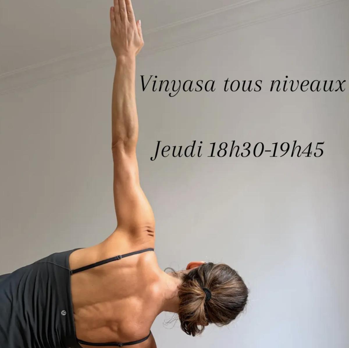 Cours de vinyasa à Garden Yoga : du yoga dynamique tous niveaux chaque jeudi à La Rochelle Cours de vinyasa à Garden Yoga : du yoga dynamique tous niveaux chaque jeudi à La Rochelle
