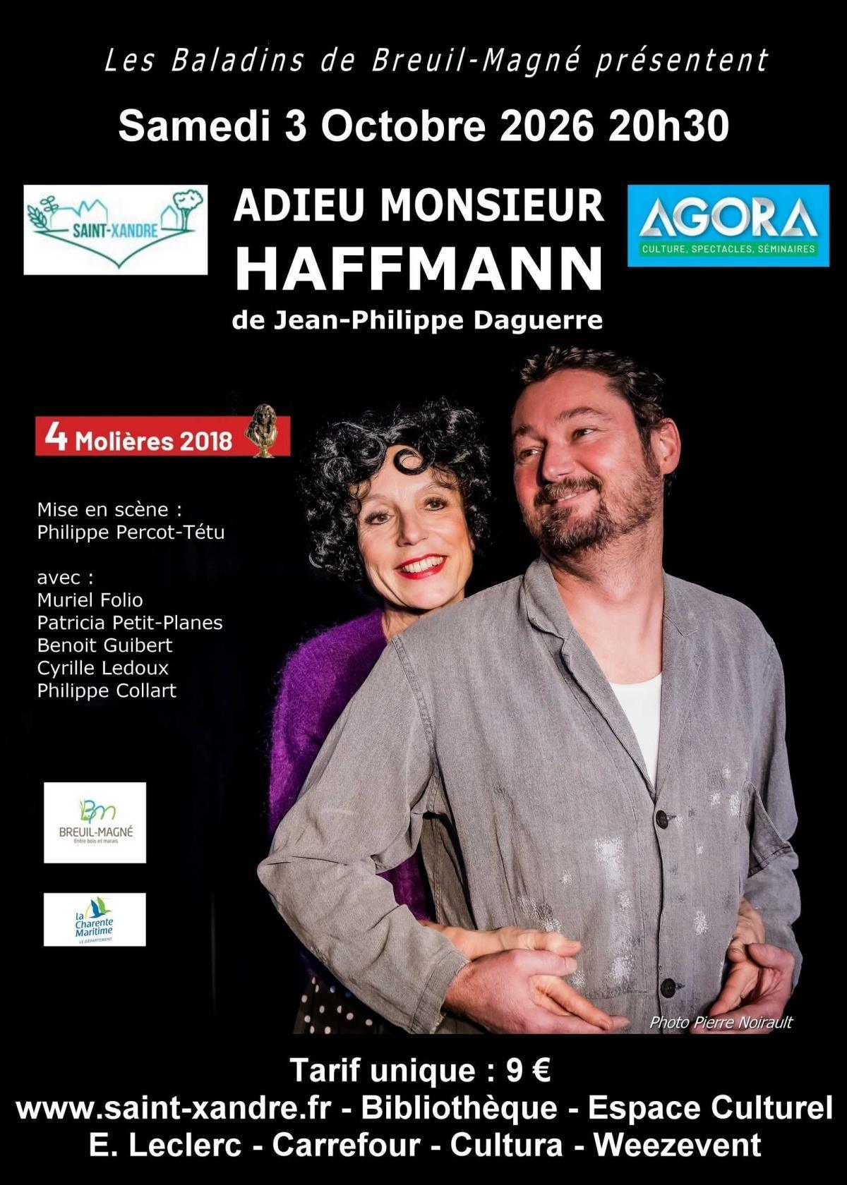 Adieu Monsieur Haffmann à l'Agora de Saint-Xandre Adieu Monsieur Haffmann à l'Agora de Saint-Xandre