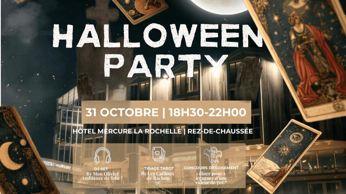 ⭐ Soirée Halloween : DJ set, cartomancienne et concours de déguisement au Mercure La Rochelle ⭐ Soirée Halloween : DJ set, cartomancienne et concours de déguisement au Mercure La Rochelle