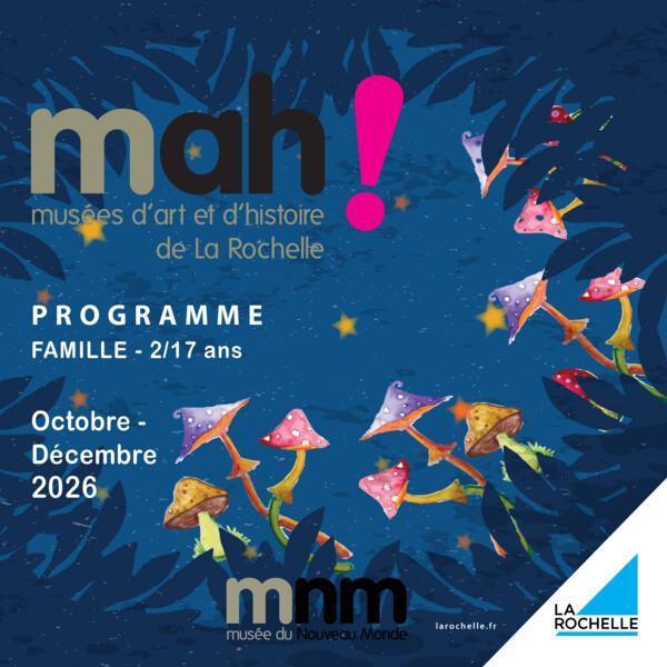 Cérémonies secrètes au Nouveau Monde, atelier en famille au musée du Nouveau Monde Cérémonies secrètes au Nouveau Monde, atelier en famille au musée du Nouveau Monde