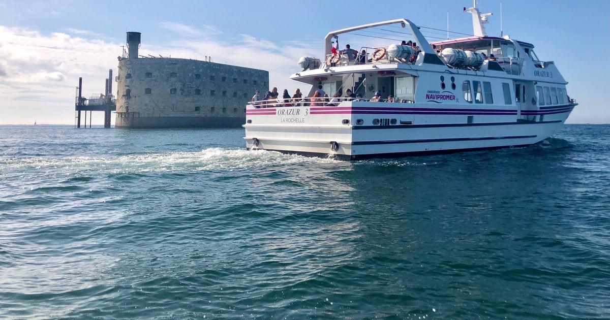Découverte de Fort Boyard en bateau au départ de La Rochelle Découverte de Fort Boyard en bateau au départ de La Rochelle