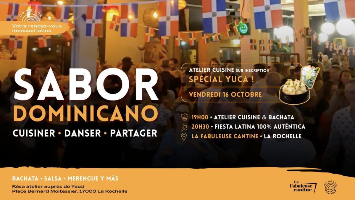 ⭐ Sabor Dominicano, fiesta latina à La Fabuleuse Cantine