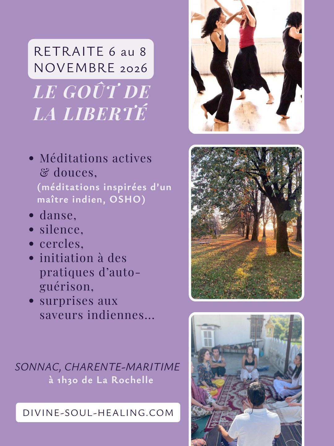 ⭐ Retraite Méditations actives OSHO à Sonnac ⭐ Retraite Méditations actives OSHO à Sonnac