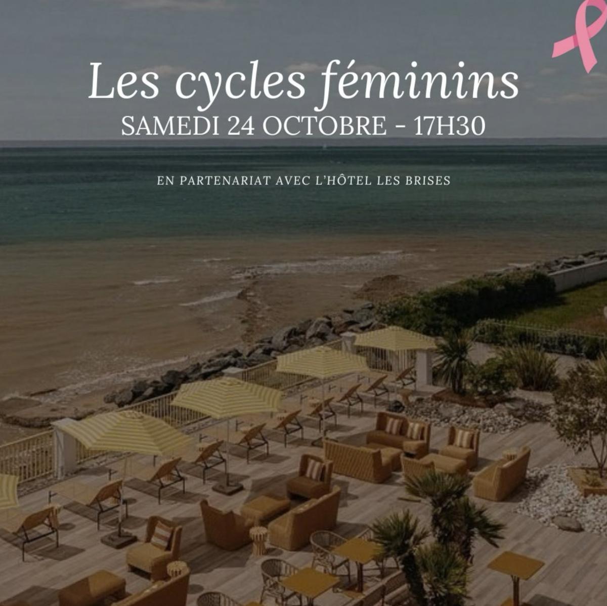 ⭐ Nourrir ses cycles féminins : yoga, conférence nutrition et apéro à l'Hôtel Les Brises ⭐ Nourrir ses cycles féminins : yoga, conférence nutrition et apéro à l'Hôtel Les Brises
