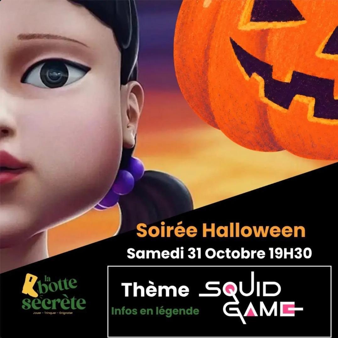 ⭐ Halloween : défis jeux Squid Game à La Botte Secrète