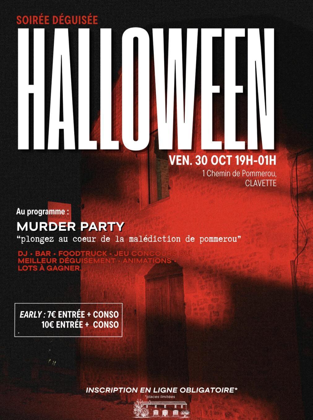 ⭐ Soirée Halloween à la Ferme de Pommerou ⭐ Soirée Halloween à la Ferme de Pommerou