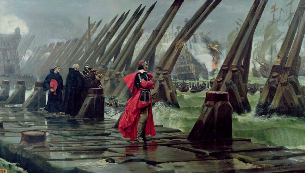 Le saviez-vous ? La digue de Richelieu, encore visible à marée basse Le saviez-vous ? La digue de Richelieu, encore visible à marée basse