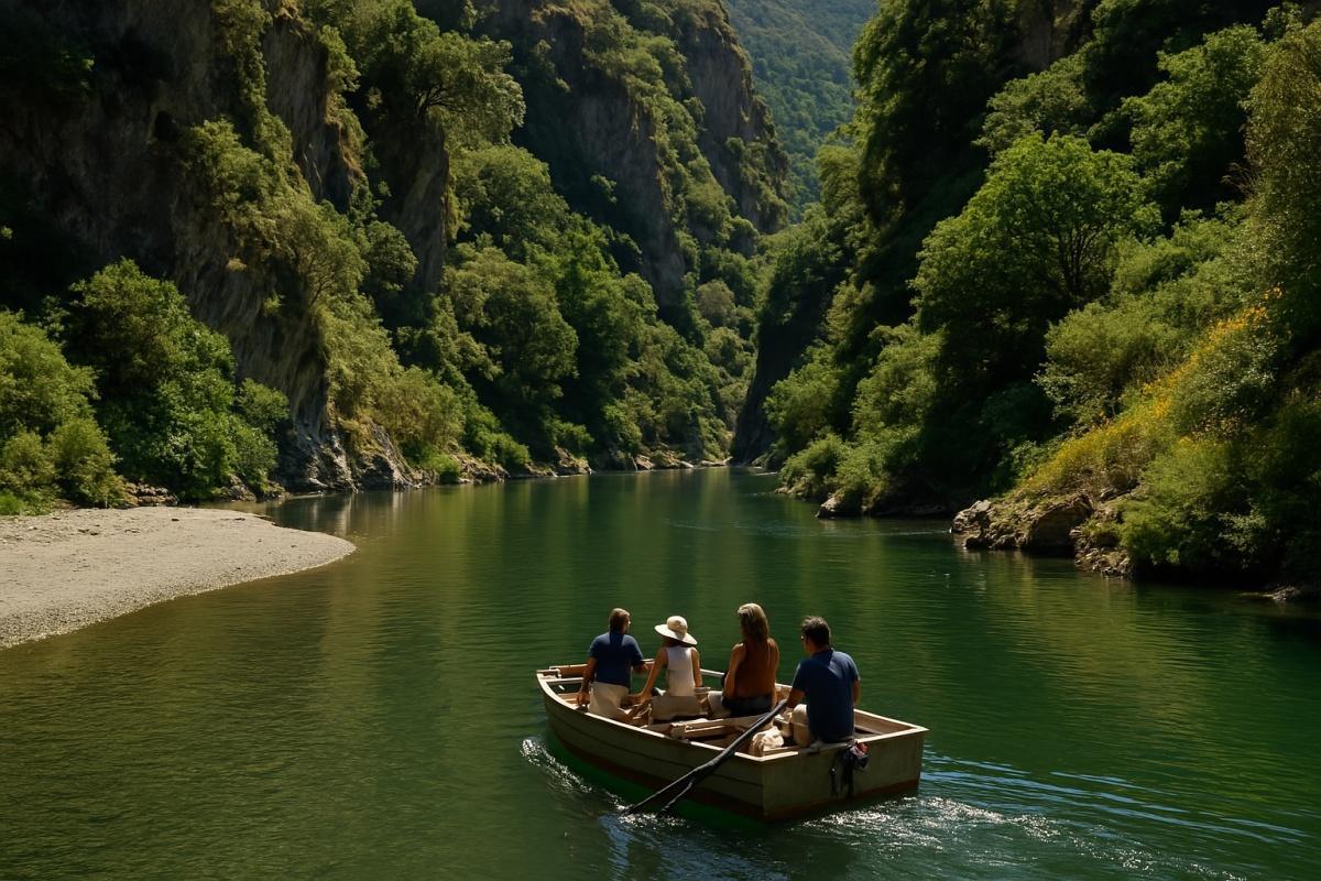 Passeios de Barco no Rio Amendolea
