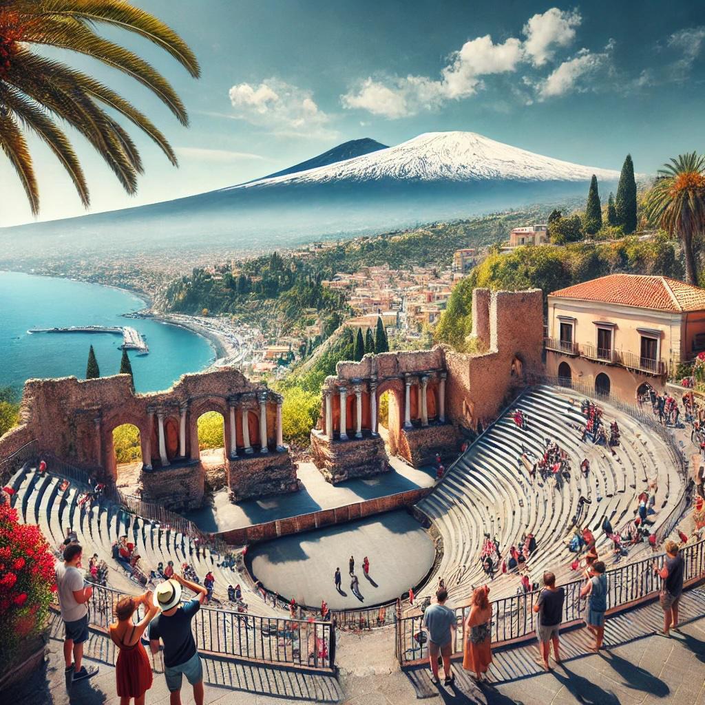 Passeio à Sicília: Taormina e o Etna – Uma Viagem pela História e Natureza