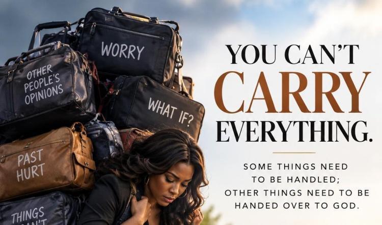 You Can’t Carry Everything