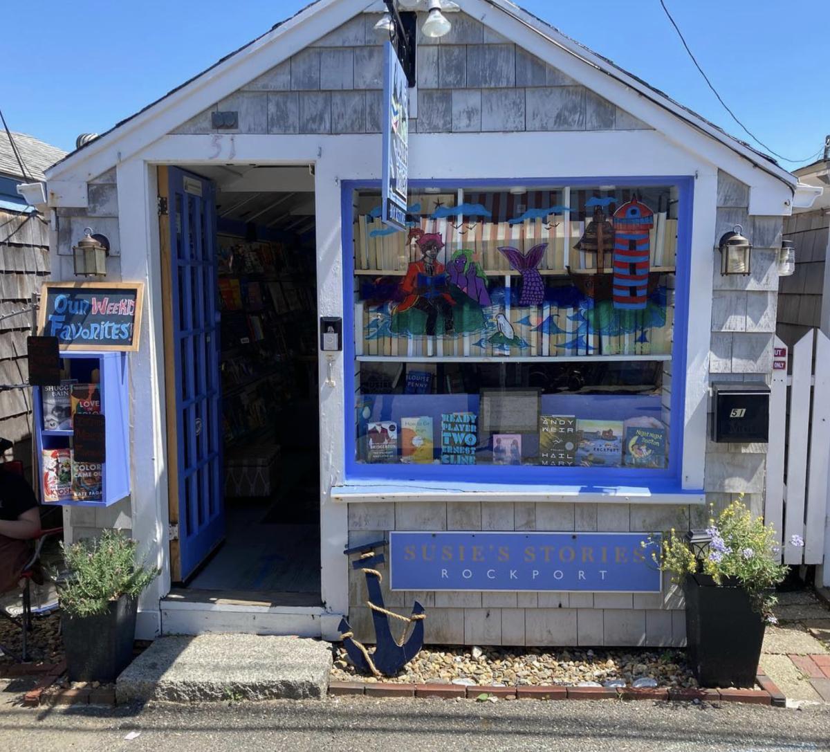 Susie’s Stories, Rockport, Mass. Susie’s Stories, Rockport, Mass.