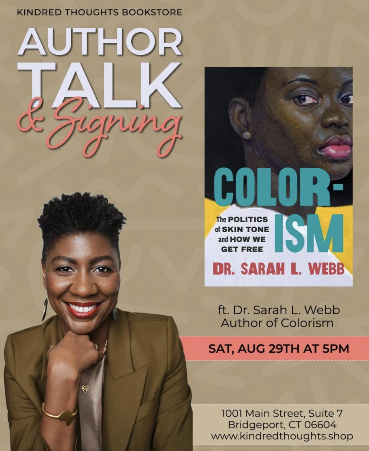 Author Talk & Signing with Dr. Sarah L. Webb Author Talk & Signing with Dr. Sarah L. Webb