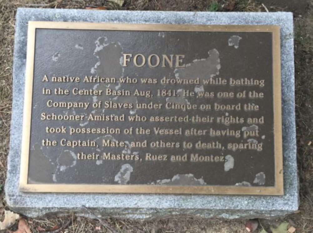 The Grave of Foone, Farmington, Connecticut The Grave of Foone, Farmington, Connecticut