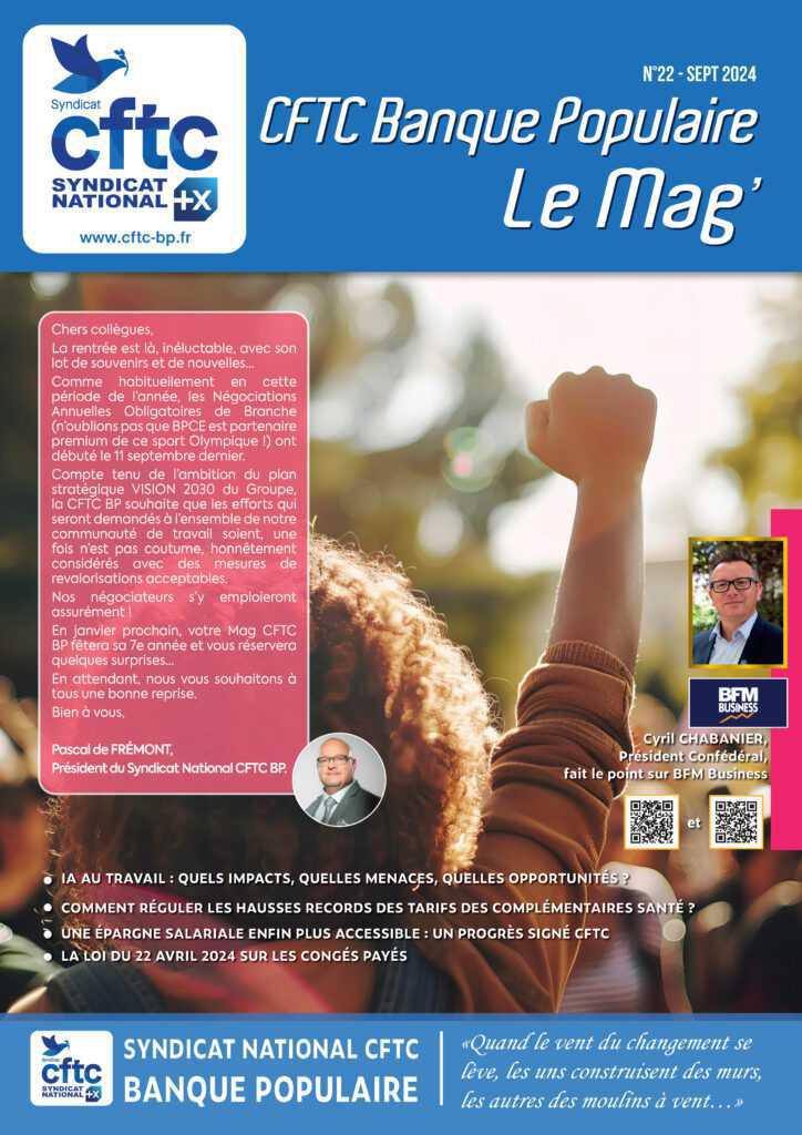 Le Mag CFTC Banque Populaire septembre 2024