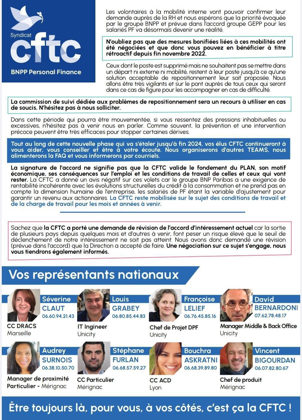“PLAN DE DEPART VOLONTAIRE, fin du parcours social” chez BNPP Personal Finance